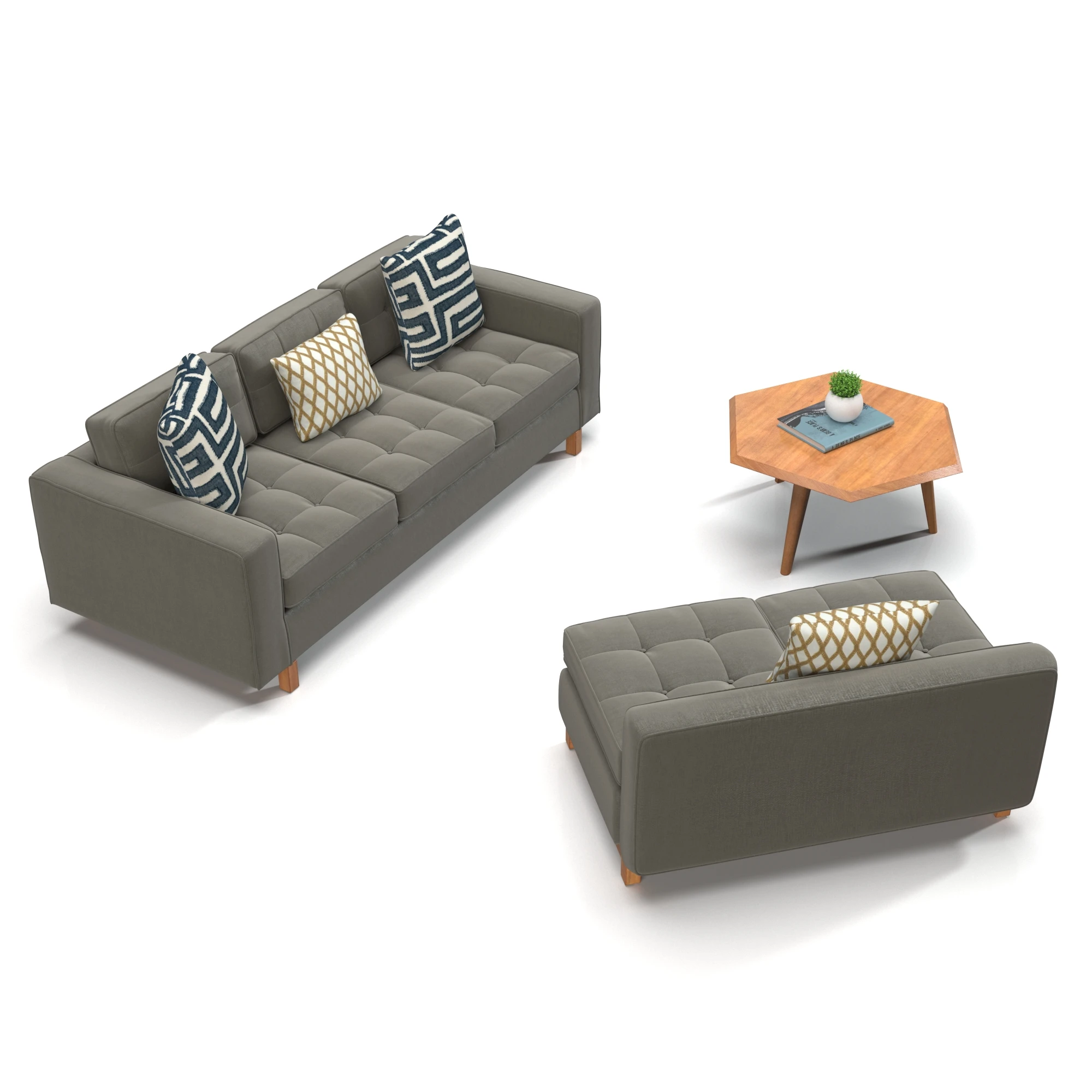 Gus Modern Jane Sofa Set 01 3D Model_03